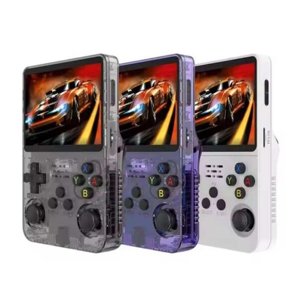 R36S Retro Handheld Game Console – 20,000+ Games, 3.5" IPS Display, 64GB