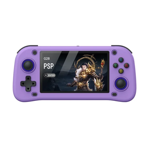 G28 Handheld Game Console – 4.3" Retro Gaming System with Arcade Joystick, 64GB, 25+ Emulators - Image 2
