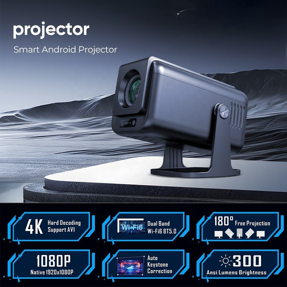HY500-Max-V1-Portable-Smart-Android Projector - Image 4