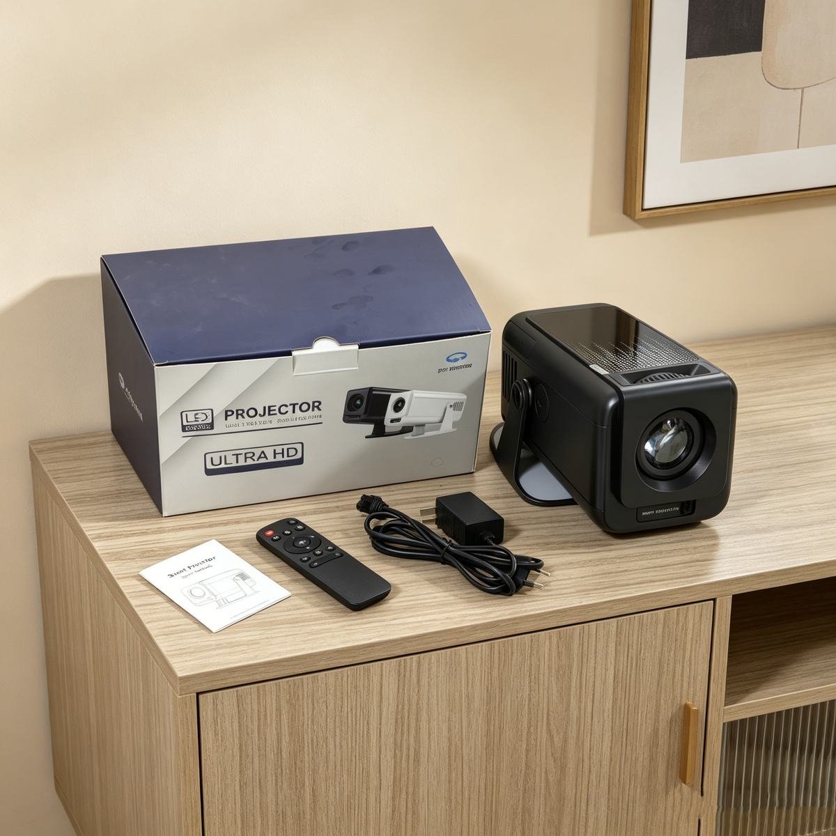 HY500-Max-V1-Portable-Smart-Android Projector - Image 3