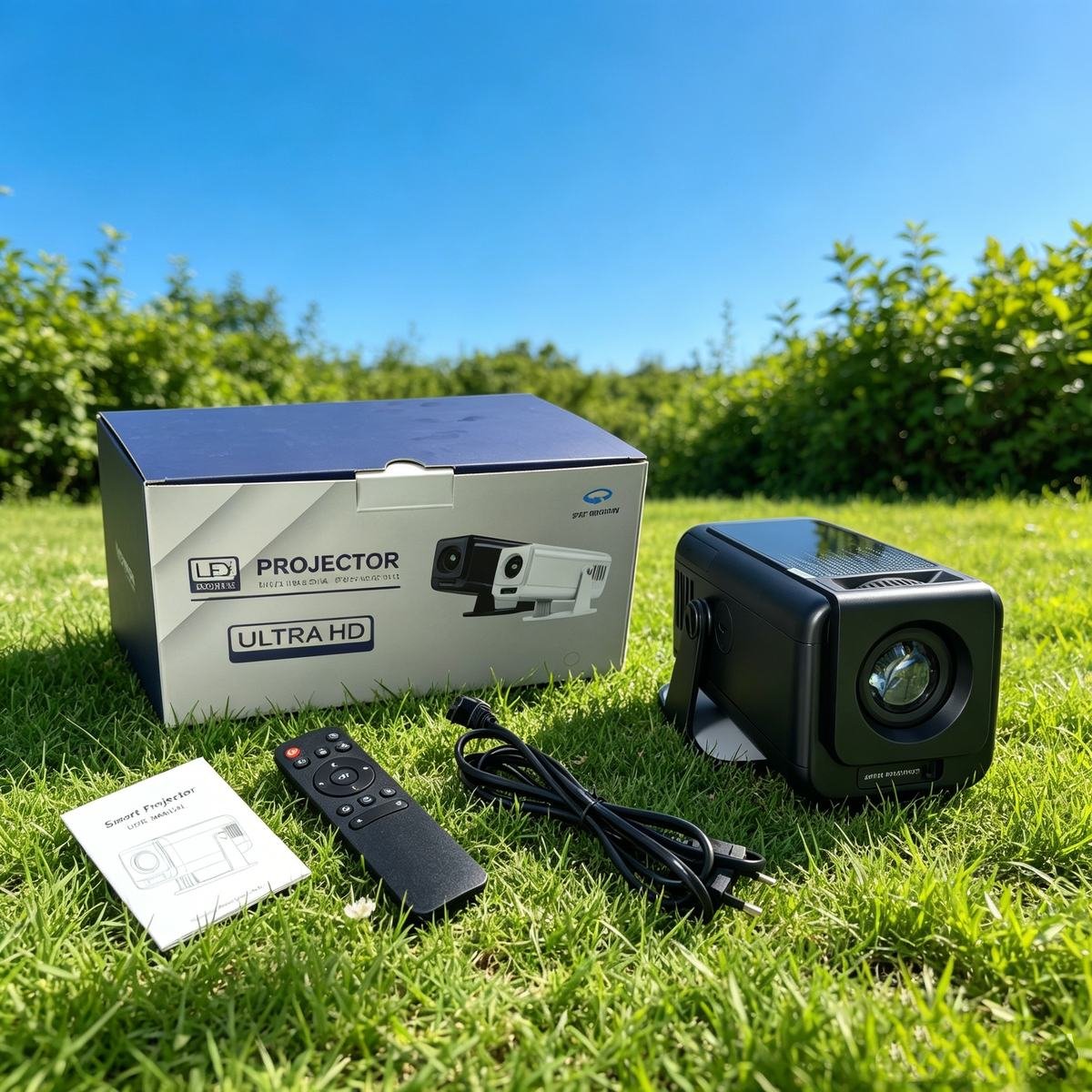 HY500-Max-V1-Portable-Smart-Android Projector - Image 2